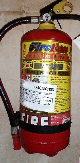 Fire Extinguisher certificate and requirements 